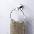 Wall-mounted towel rack towel rack bathroom accessories towel rack towel ring round