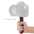 1/4 Handheld Rubber Handle Grip Stand Holder Tripod Stabilizer Rod Clamp For Digital Camera LED Video Light Tripod cellphone