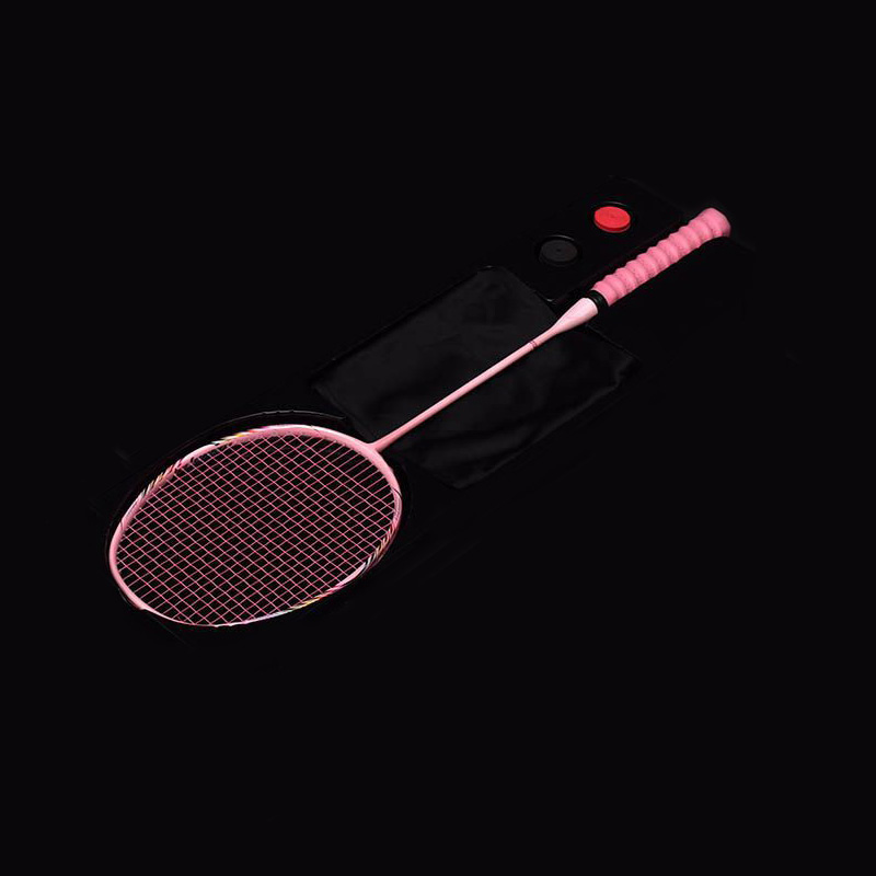 8U Professional Carbon Integrated Badminton Racket Ultra Light Multicolor Offensive Single Shuttlecock Racket for Game Training