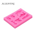 DIY Graduation doctor hat Fondant Sugarcraft Silicone Mould Cake Decoration Tools chocolate Polymer Clay Resin Mold D1415