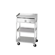 Stainless Steel Hospital Transport Portable Trolley Cart