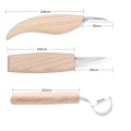 2/5Pcs DIY Spoon Carving Woodcut Tools Wood Carving Knife Chisel Woodworking Cutter Hand Tool Set Peeling Woodcarving Sculptural