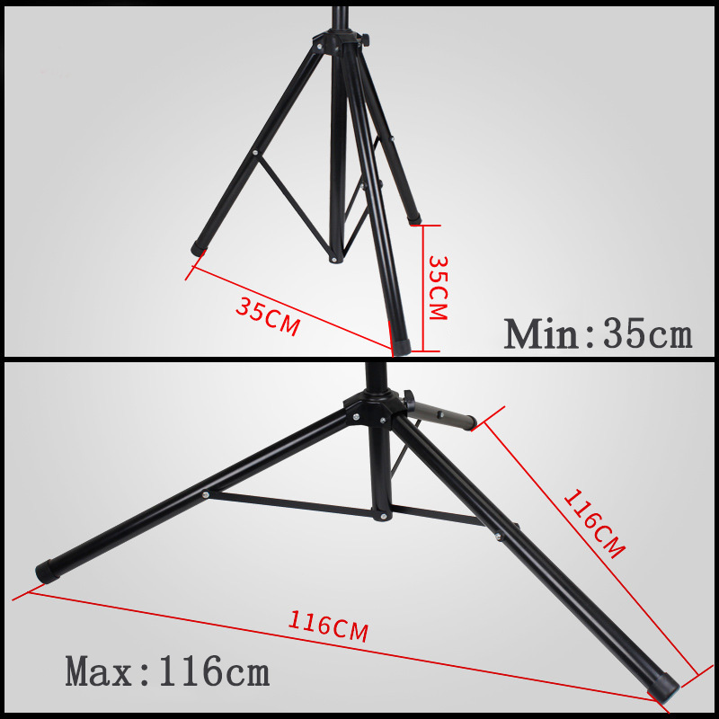 Portable Floor Tripod TV Stand Free Lifting Mobile TV Holder 360 Degree Rotate Folding Mount Display Bracket for 12-32 inch TV