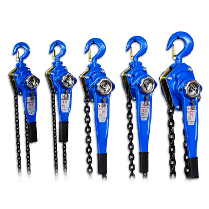 Hand Chain Hoist 0.75 ton 0.8 ton 1 ton small portable manual hanging hoist hand tensioner tightener