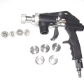 Pneumatic sandblasting Air Paint Spray Guns mortar spray machine Sandblaster Gun Airbrush 9pcs Nozzle