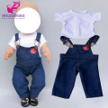 17 Inch New Born Baby Doll Boy Clothes Trousers 18" 45cm Girl Og Dolls Clothes Pants Outfit