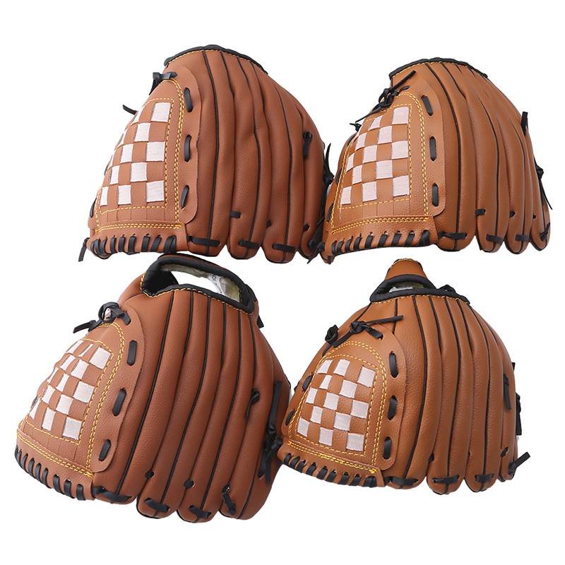 1pc Outdoor Sports Baseball Glove Softball Practice Equipment Size 9.5/10.5/11.5/12.5 Left Hand for Adult Training