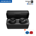 Anomoibuds Bluetooth 5.0 Earphones Qualcomm-Chip AptX Wireless Earbuds Noise Cancellation With DUAL Microphones Qcc3020 Tws+