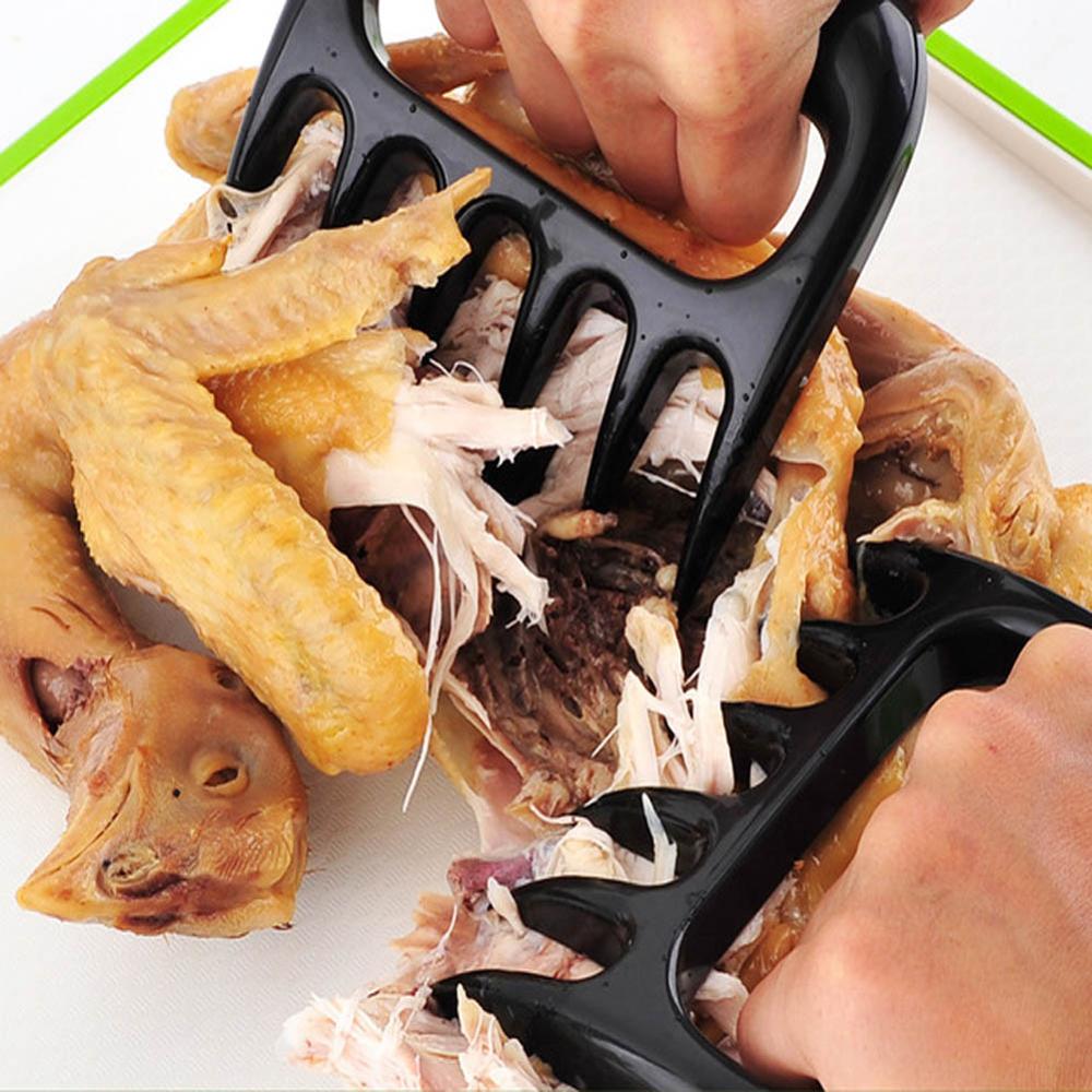1PC Bear Claws Barbecue Fork Manual Pull Meat Shred Pork Clamp Roasting Fork Kitchen BBQ Tools Pull Shred Pork Shredde Akuhome