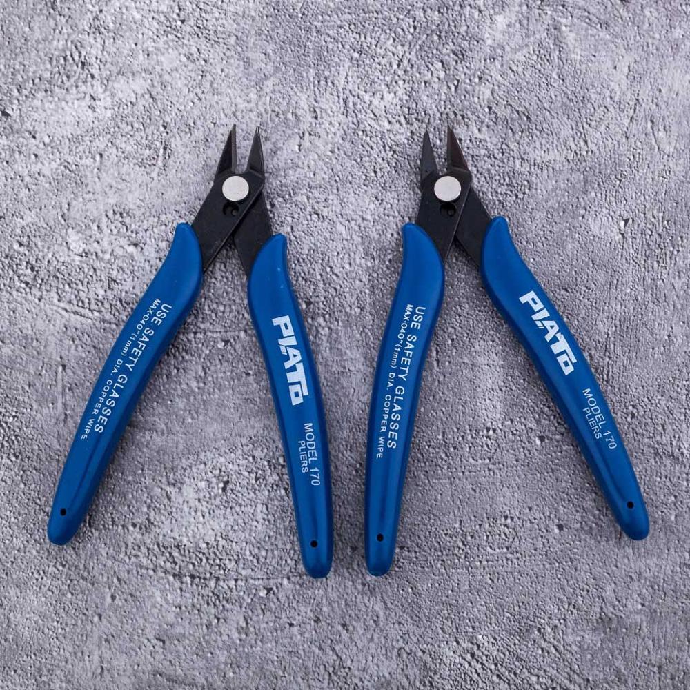 Dropship Pliers Multi Functional Tools Electrical Wire Cable Cutters Cutting Side Snips Flush Stainless Steel Nipper Hand Tools