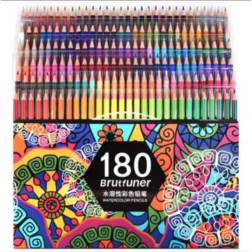 Multicolour 180 Colors Professional Watercolor Drawing Pencils Artist Painting Sketching Wood Color Pencil School Art Supplies