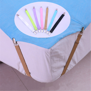 4pcs Large style Elastic bed sheets holder clip Mattress Cover Fasteners Grippers Tablecloths Buckle Belt Home Textiles Gadgets