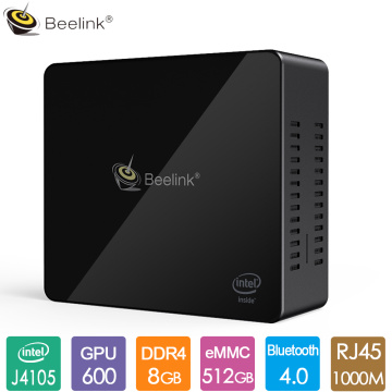 Beelink Gemini X45 Mini PC Intel GEMINI LAKE Celeron Processor J4105 8GB LPDDR4 128G 256G 512G Up to 2.5GHz BT4.0 1000M LAN WiFi