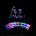 8 Pcs Body Art Paint Neon Fluorescent Party Festival Halloween Cosplay Makeup Kids Face Paint UV Glow Painting