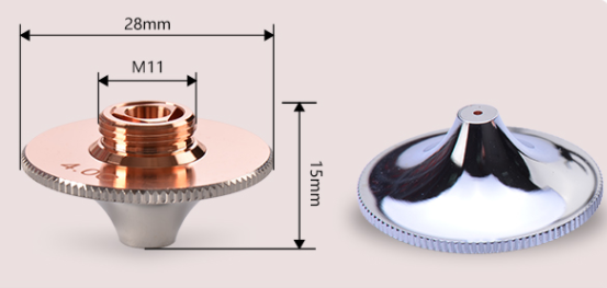 D28H15 high speed laser cutting nozzle