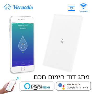 WiFi Smart Boiler Switch Water Heater Smart Life Tuya APP Glass Panel Remote Control Amazon Alexa Echo Google Home Voice Control