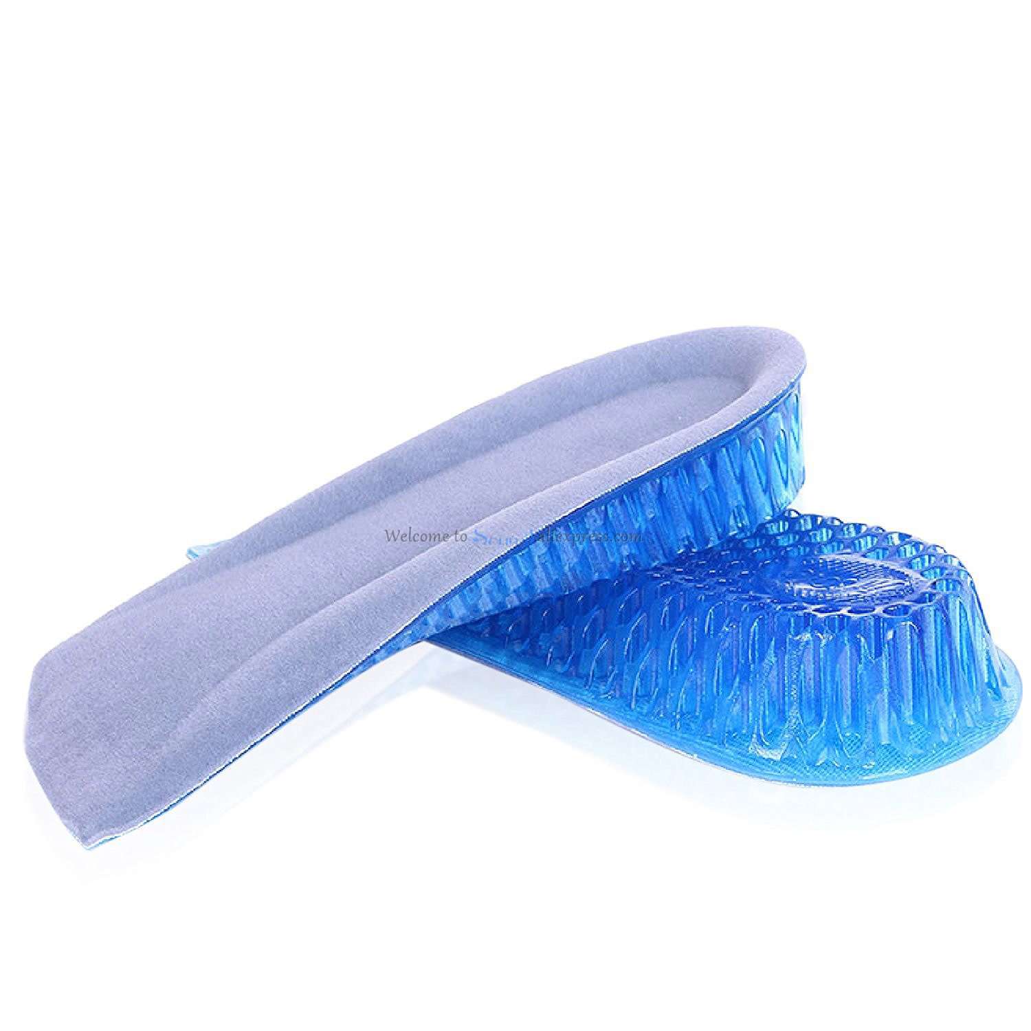 Soumit Unisex Gel Insole Silicone Insole for Shoes Breathable Honeycomb Heel Spur Insoles Cushion Height Increase Insole