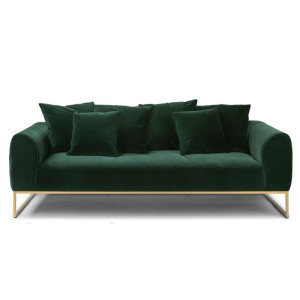 Kits Balsam Green Fabric Sofa