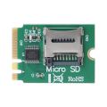 M2 Key A.E WIFI Slot to SDHC SDXC TF Card Reader T-Flash Card M.2 A+E Card Adapter Kit Dropship