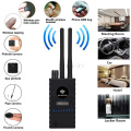 G528B Hidden Camera Detector Dual Antenna RF Signal Wifi Secret Covert Cam GSM Mobile Audio GPS Tracker Mini Spy Bug Scan Finder