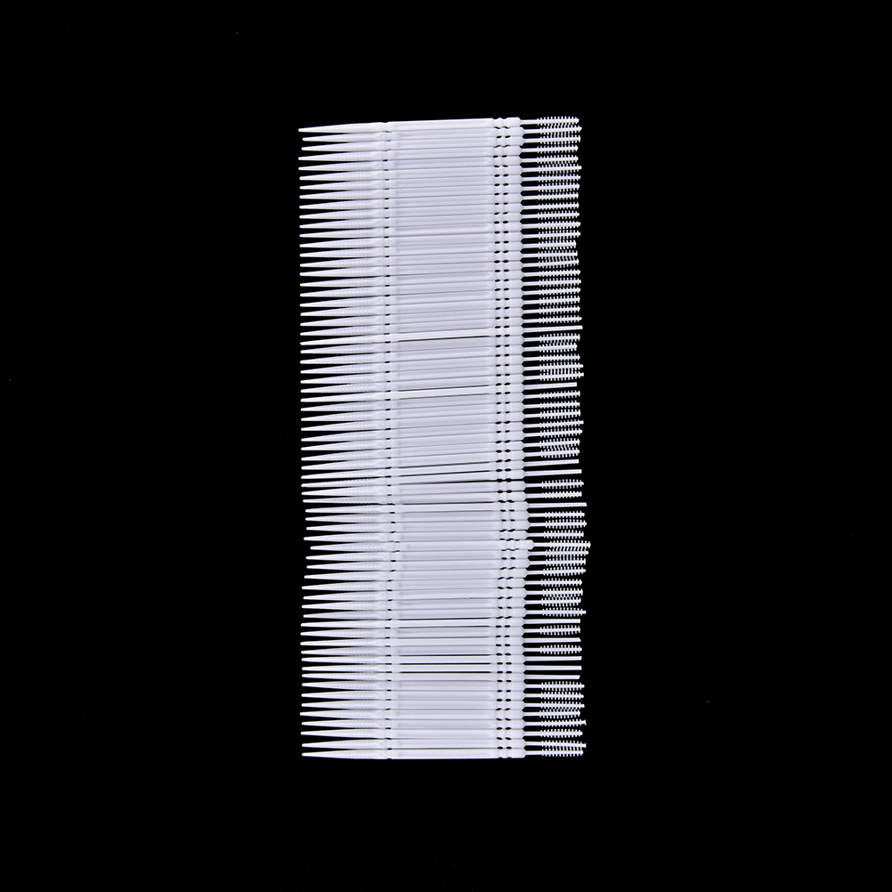 1100pcs/Box 6.5cm Interdental Brush Flosser Tooth Pick Dental Flosser Tooth brush ToothPicks Teeth Oral Hygiene Cleaner Stick