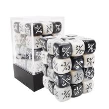 Positive and Negative Dice Counters Set, Small Token Dice Loyalty Dice Compatible with MTG, CCG, Card Games 16MM&12MM for choice