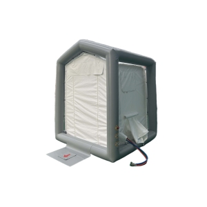 Single Shower Inflatable Tent for Rapid Decon Needs