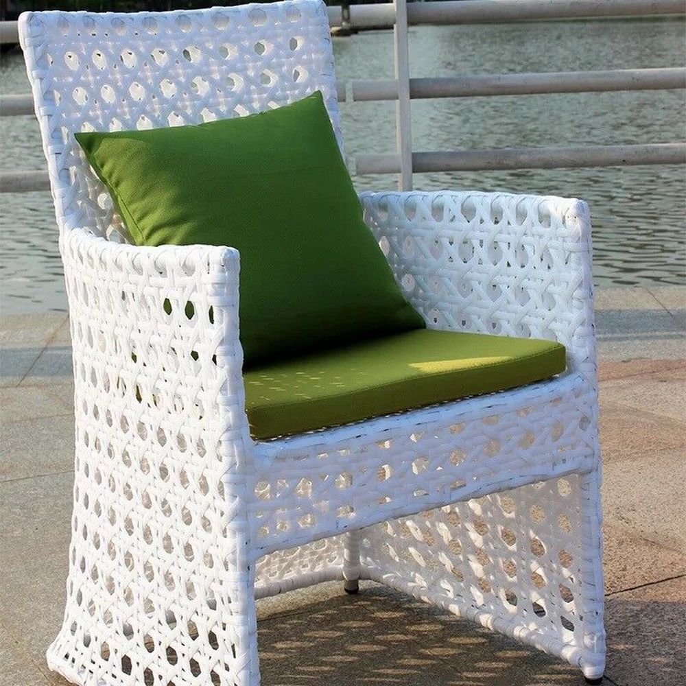 18 Inch Waterproof Outdoor/Indoor Furniture Cushions Replacement Deep Seat Cushion Back Cushion for Patio Chair Furniture