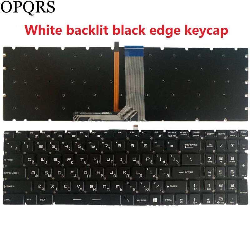 NEW Russian laptop keyboard For MSI GP62 GP72 GL62 LG72 GL72 GP62VR GP62MVR GP72MVR GL62M GL62MVR GL63 GL72M GL73 RU keyboard