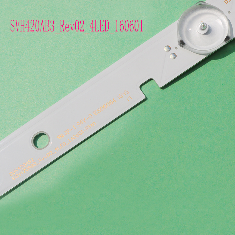 All-new universal LED lamp strip 4 lamp 3V length 40.2cm panel installed TV backlight strip aluminum substrate