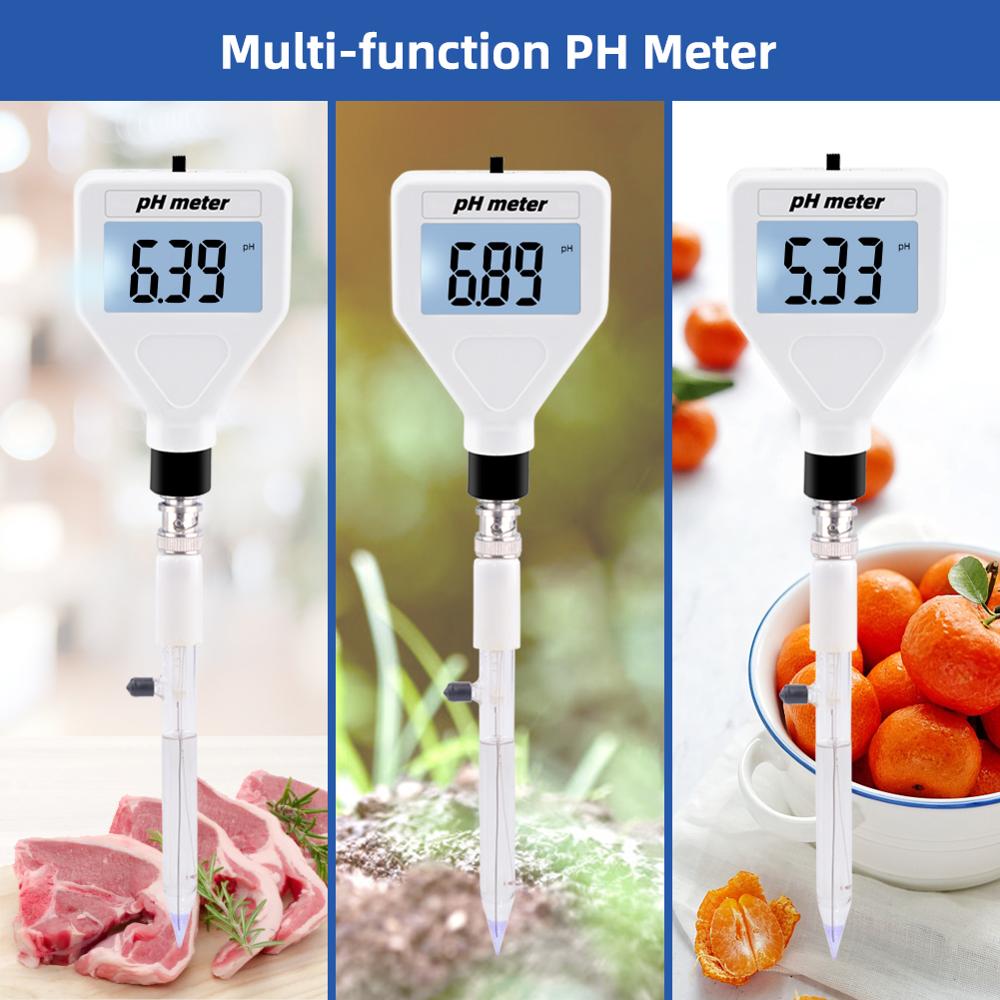 yieryi pH Meter Digital Acidity Meter pH Tester Soil Meter Tester for Plants Flowers Vegetable Acidity Moisture pH Measurement