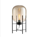 Modern Hotel Villa Bubble Fllool Lamp Personality Smoke Gray and Champagne Floor Lamps Oda Pulpo Scandinavian Desk Lamps