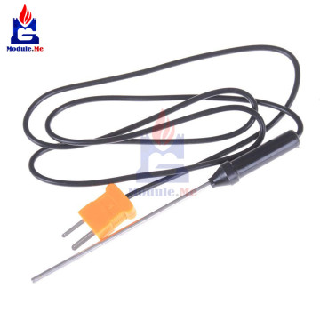 1 PC K Type Thermocouple Probe Sensor Temperature Controller with Wire Cable TP-02 Temperature Sensor