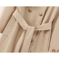 vinage raglan women trench coats 2020 sping button-fly ladies dust coats fashion female raglan coats casual girls long jackets