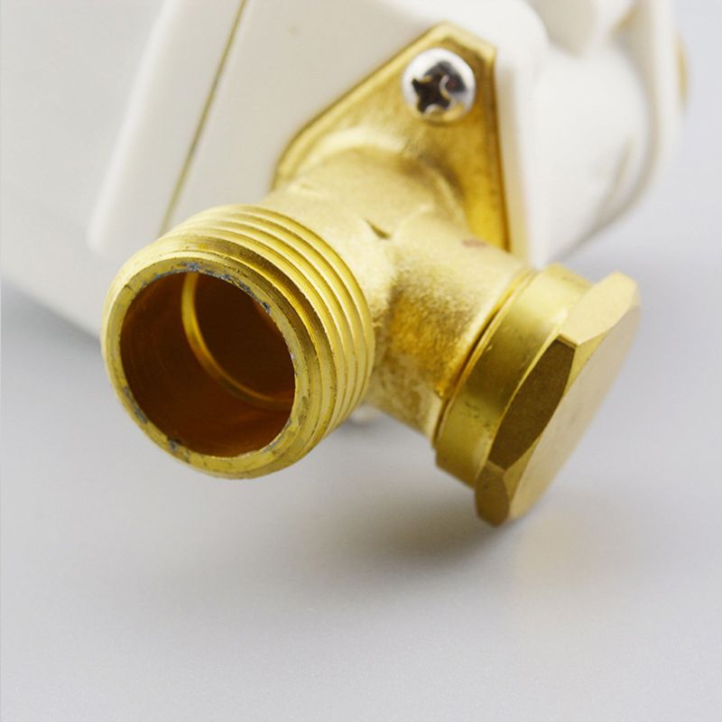 AC 220V Brass 1/2" Electric Solenoid Valve Water Air N/C Normally Closed Solar Water Heater Accessories Parts Replacements