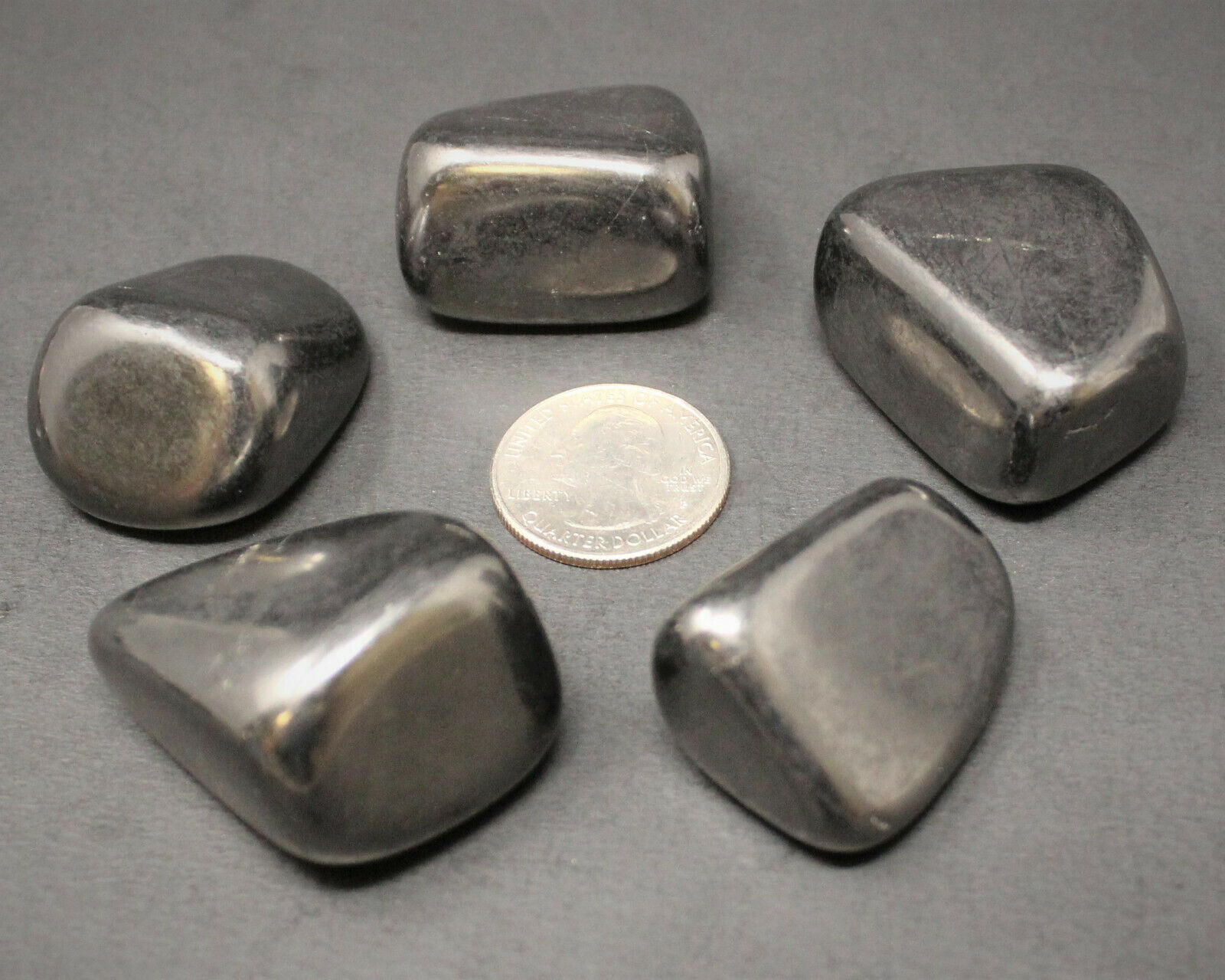 1 Shungite Specimen Tumbled Stone: LARGE (Crystal Healing Gemstone Reiki)
