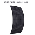Hot Selling Flexible Solar Panel 200W 300W /400W/600W/800W With ETFE Film Coating Monocrystalline Cell 12V 24 Volt System Kit