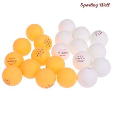 10pcs New Material Table Tennis Ball 40+mm Diameter 2.8g 3 Star ABS Plastic Ping Pong Balls for Table Tennis Training