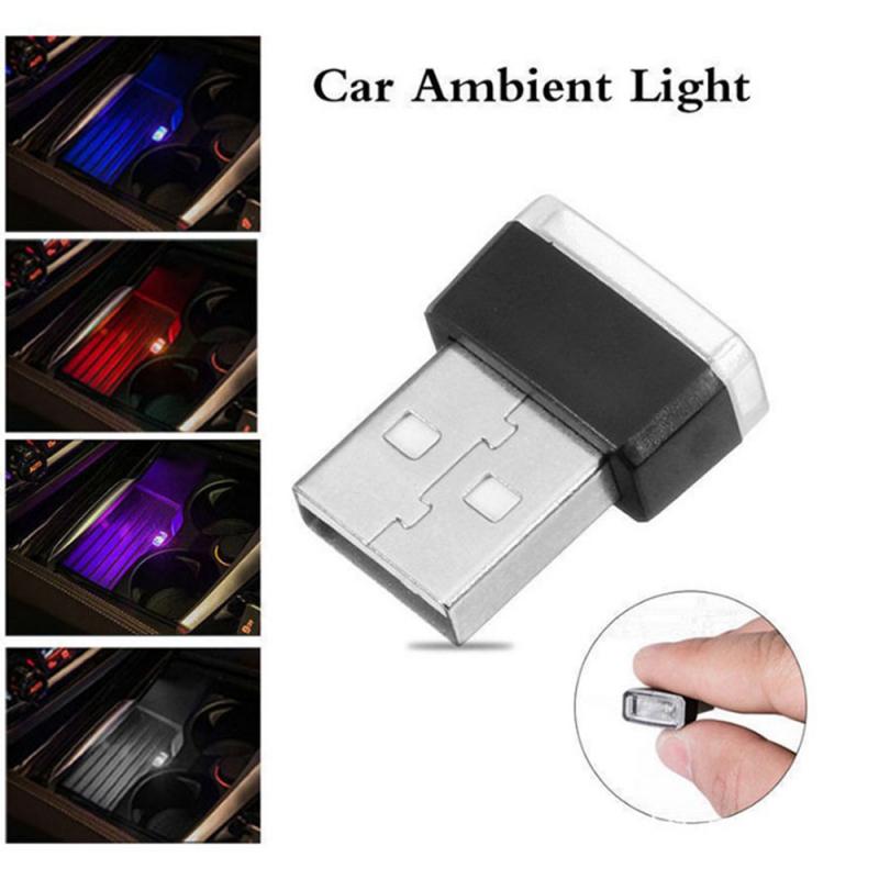 Mini Car Lights USB Light Auto Products LED Modeling Light Car Ambient Light Neon Interior Light Car Interior Car Accessories