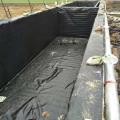 Waterproof HDPE Fish Pond Liner Garden Pool Reinforced Membrane Flexible Durable Backyard Waterfall Liner Cloth 5'x10'