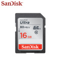 100% Genuine SanDisk Carte SD 16GB 32GB 64GB 128GB Class 10 SD Card SDHC SDXC 80MB/s Memory Card Flash Card for Camera