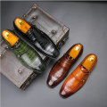 Fashion Luxury Brand Male Dress Shoes Leather Brogue Men Shoes Casual British Style Men Oxfords Wedding Party Shoes 2293