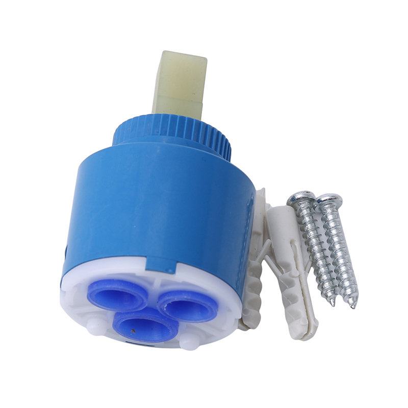 Useful New PP Plastic Ceramic Cartridges For Mixer Ceramic Disc Cartridge Mixer Faucet Thermostatic Cartridge Faucet Disc Valve