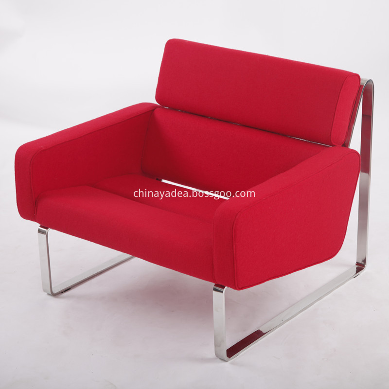 Red Lounge Sofa