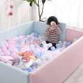 Baby PU Playpen Play Yard Thicken Baby Software Child Home Safety Indoor Crawl Mat Protective Bar Ocean Ball Pool Fence