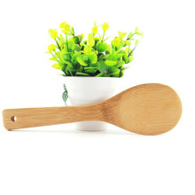 Stylish Kitchen New Bamboo Rice Spoon Spatula Wooden Utensils Cooking Spoon Tools Practical Tableware Healthy Rice Shovel A4