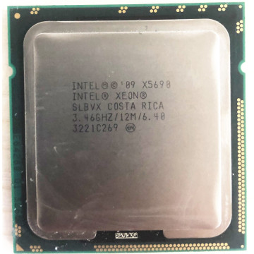 lntel X5690 CPU Processor Six-Core(3.46Ghz /L3=12M/130W) Socket LGA 1366 Desktop CPU X5690