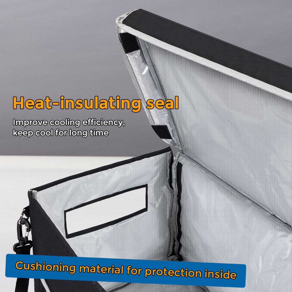 Joytutus 18L Car Refrigerator Storage Bag 25L Portable Carry Bag for Mini Fridge Keep Cooling Drip-proof