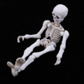 Vintage Miniature 8.7cm Skeleton Doll Action Figures Playset Kid Pretend Toy