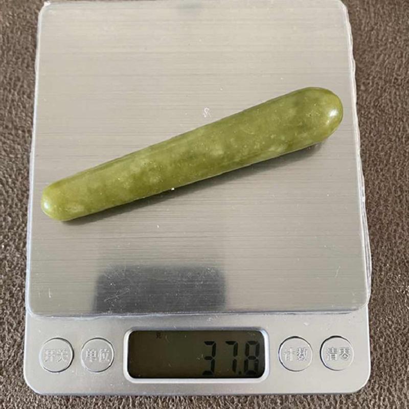 Natural Meridian Pen Jade Massage Stick Hand Massage Tool Point Massager Acupoint Pen Meridians Therapy Tool For Relief Green